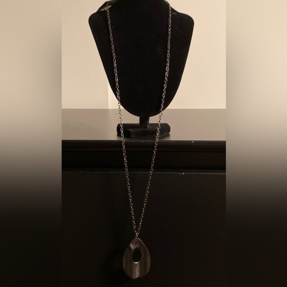 Elegant Silver Chain Necklace and Earring set